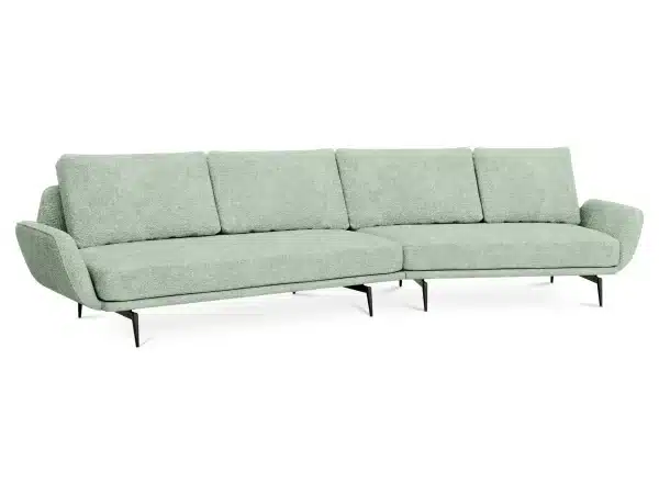 Диван Ispani угловой правый светло-зеленый — изображение 2