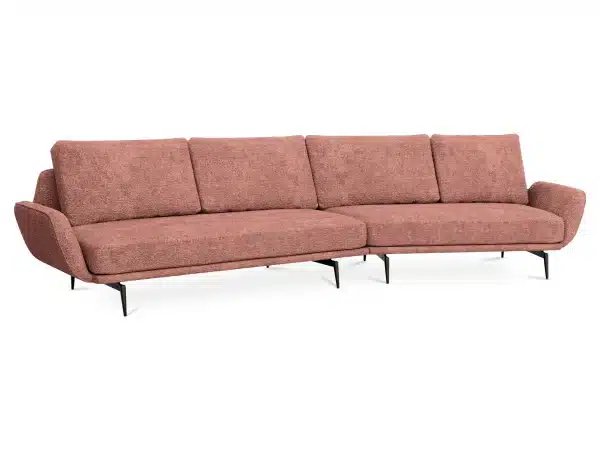 Диван Ispani угловой правый красный — изображение 2