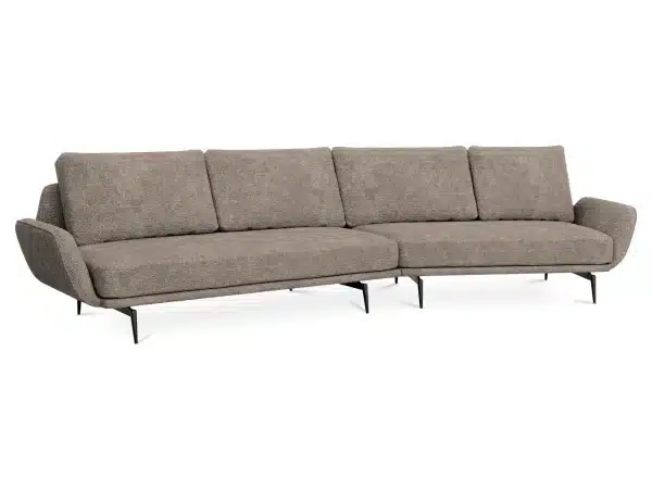 Диван Ispani угловой правый коричневый — изображение 2