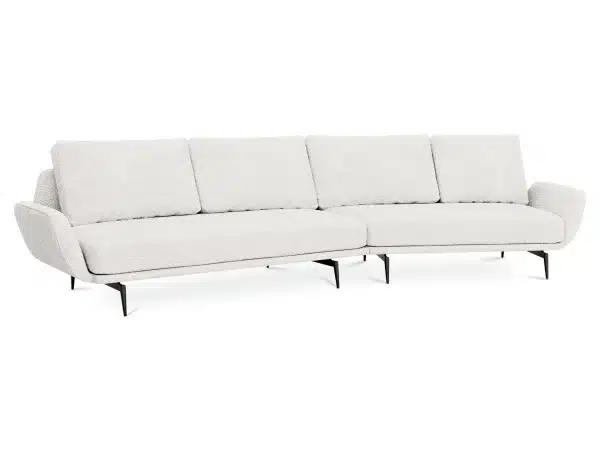 Диван Ispani угловой правый белый — изображение 2