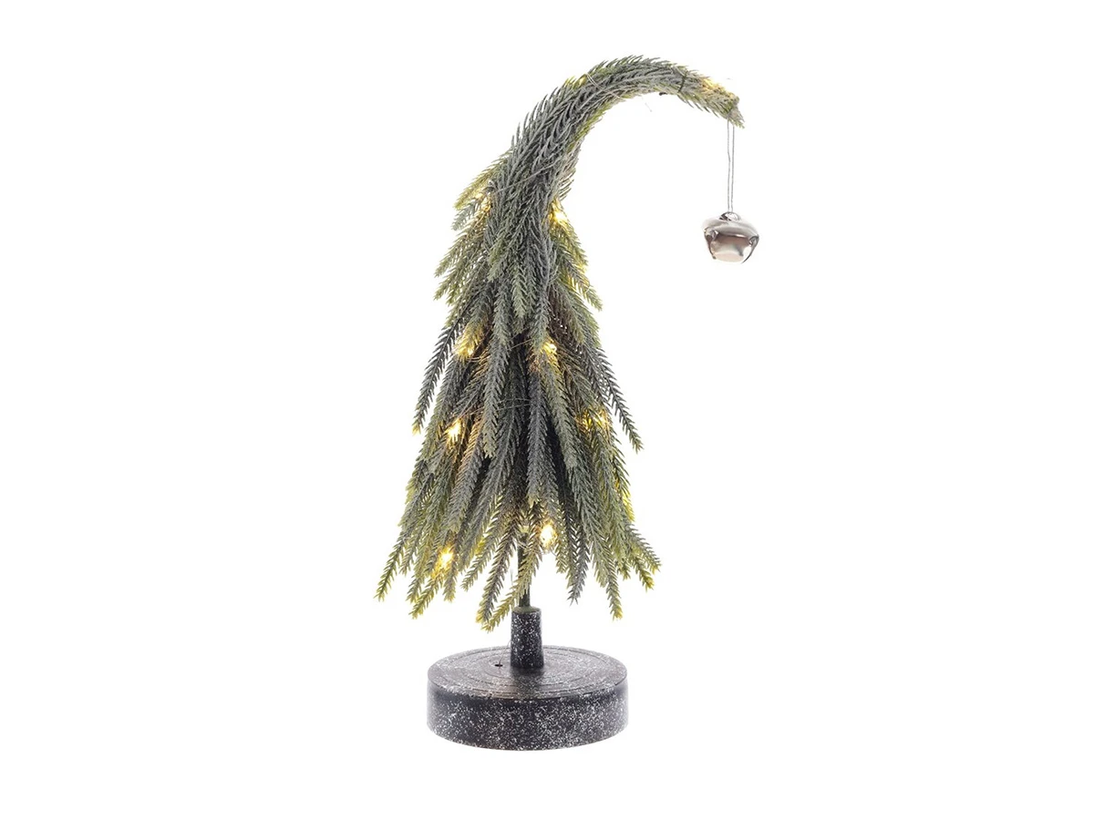 Елка декоративная с подсветкой 32 см Елка декоративная с подсветкой 32 см