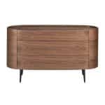 Комод AC2001DR /7075 овальный ореховый — изображение 4