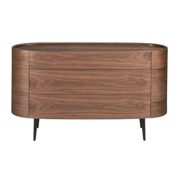 Комод AC2001DR /7075 овальный ореховый — изображение 4