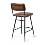 Комплект из 2-х барных стульев, КЕРАЛА II Браун, натуральная кожа — изображение 5