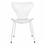 Комплект из 4-х стульев Seven Style белый с белыми ножками — изображение 3