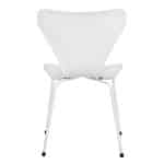 Комплект из 4-х стульев Seven Style белый с белыми ножками — изображение 5