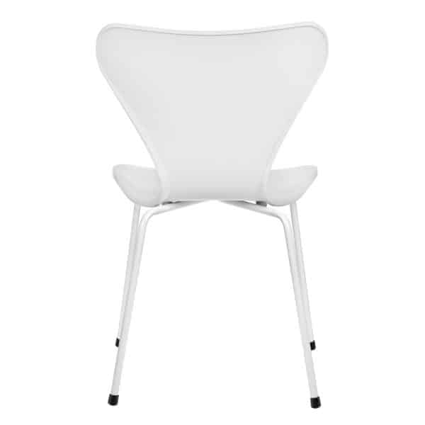 Комплект из 4-х стульев Seven Style белый с белыми ножками — изображение 5