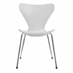 Комплект из 4-х стульев Seven Style белый с хромированными ножками — изображение 2