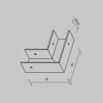 Комплектующие для профиля Outdoor O-TR001-AC90-W — изображение 2