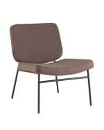 Кресло Эбигейл велюр коричневый