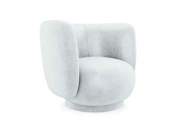 Кресло Lucca вращающееся белый — изображение 3