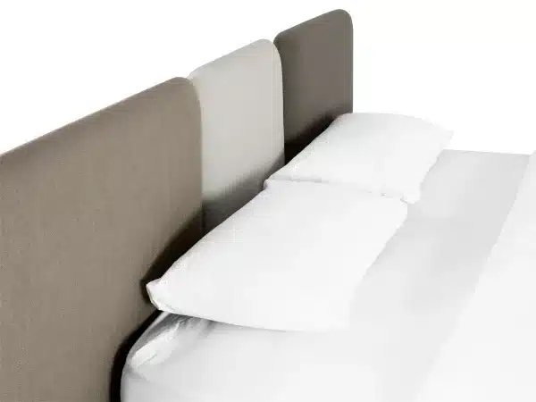 Кровать Atessa без подъемного механизма коричневый, бежевый — изображение 4