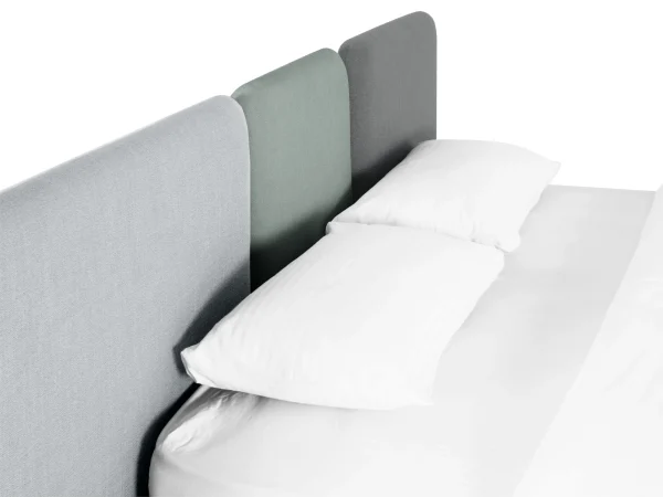 Кровать Atessa без подъемного механизма серый, светло-серый — изображение 4