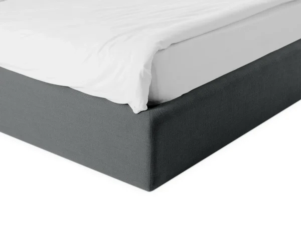 Кровать Atessa без подъемного механизма темно-серый, серый — изображение 5