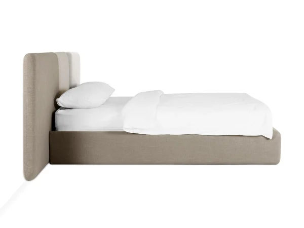 Кровать Atessa с подъемным механизмом коричневый, бежевый — изображение 4