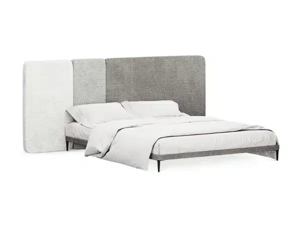 Кровать Licata серый, белый — изображение 2
