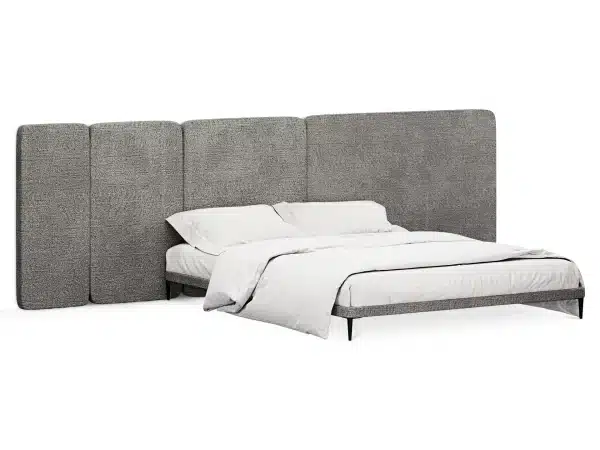 Кровать Licata серый — изображение 2