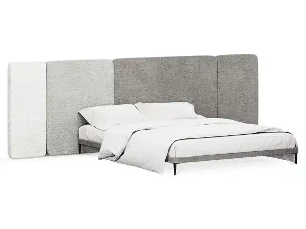Кровать Licata белый, серый — изображение 2