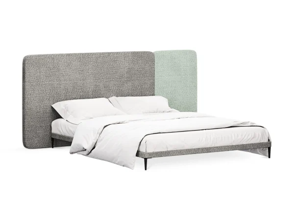 Кровать Licata серый, светло-зеленый — изображение 2