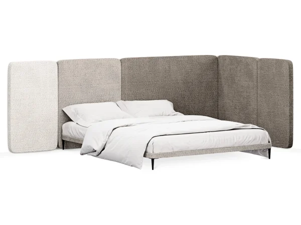 Кровать Licata коричневый, бежевый — изображение 2