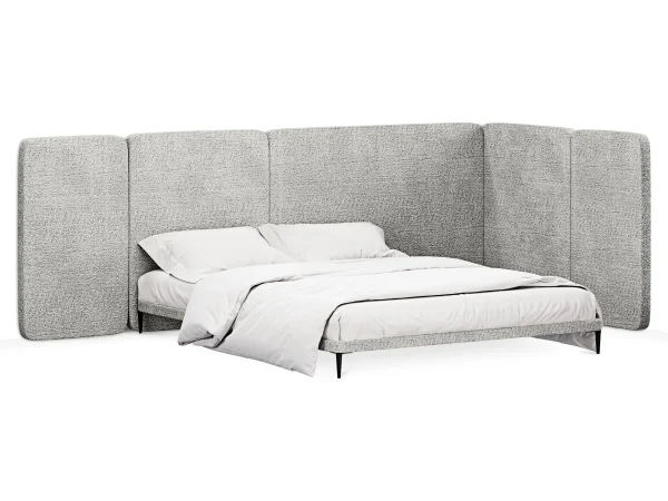 Кровать Licata светло-серый — изображение 2