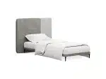 Кровать Licata 900 серый, светло-серый — изображение 2