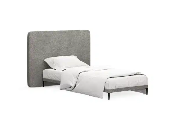 Кровать Licata 900 серый — изображение 2