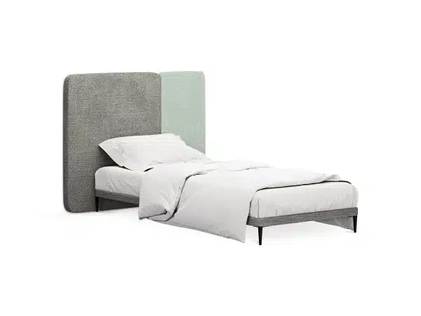 Кровать Licata 900 светло-зеленый, серый — изображение 2
