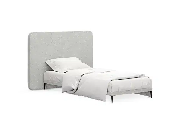 Кровать Licata 900 светло-серый — изображение 2