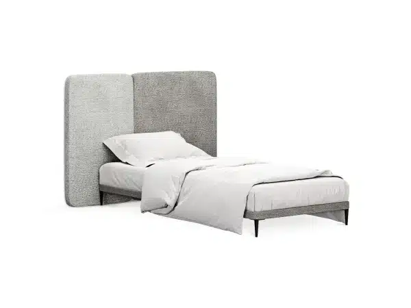 Кровать Licata 900 серый, светло-серый — изображение 2
