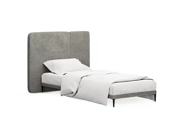 Кровать Licata 900 серый — изображение 2