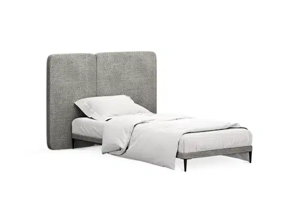 Кровать Licata 900 серый — изображение 2