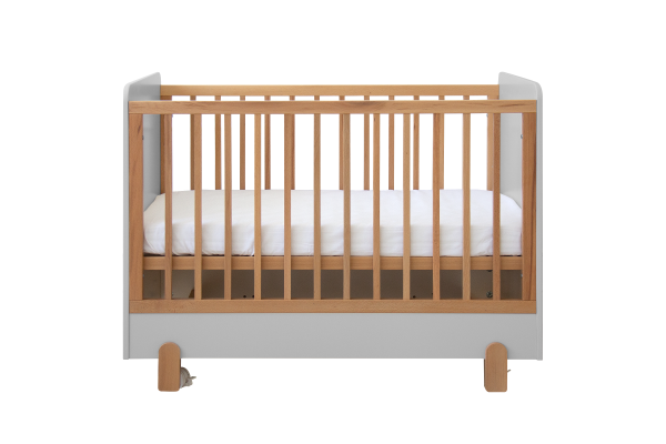 Кроватка Ice-cream 60*120 см (светло-серый) — изображение 3