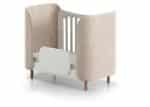Кроватка KIDI Soft mini cпальное место 60*120 см (бежевый) — изображение 4