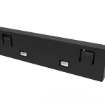 Соединитель питания для магнитного шинопровода линейный Crystal Lux CLT 0.206 03 BL