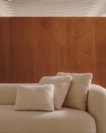 Martina Подушка из необработанной ткани букле 60 x 52 см — изображение 2