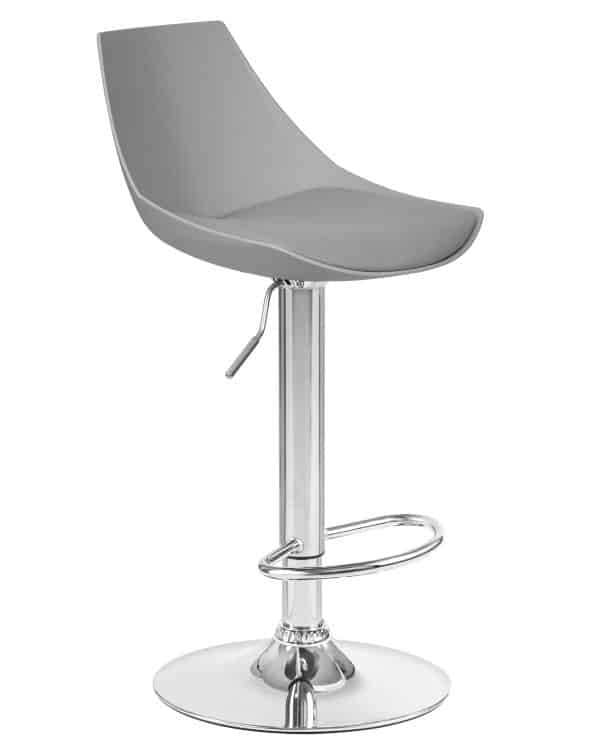 Набор 2 шт Стул барный DOBRIN ROCKY, серый — изображение 3