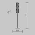 Напольный светильник (торшер) Maytoni MOD099FL-02G — изображение 3