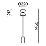 Напольный светильник (торшер) Maytoni MOD178FL-L11B3K — изображение 2
