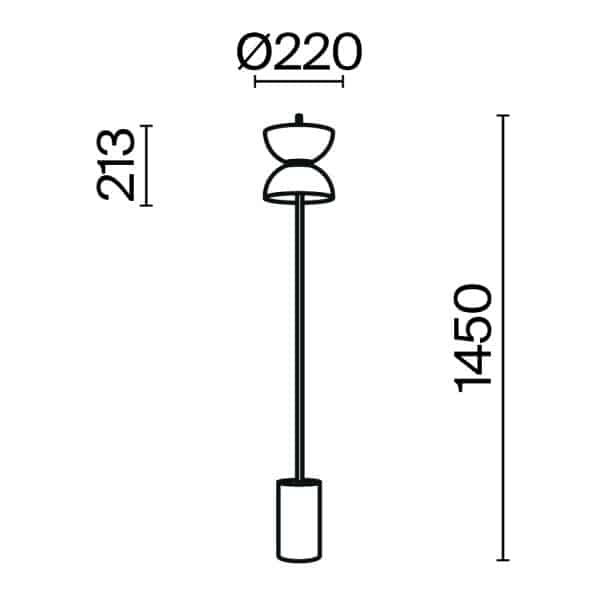 Напольный светильник (торшер) Maytoni MOD178FL-L11B3K — изображение 2