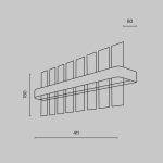 Настенный светильник (бра) Maytoni MOD173WL-L15BS3K — изображение 4