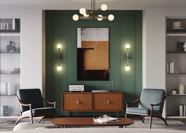 Настенный светильник (бра) Maytoni MOD287WL-02BS — изображение 3