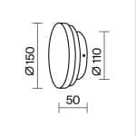 Настенный светильник (бра) Maytoni MOD461WL-L5BGK — изображение 5