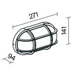 Настенный светильник (бра) Outdoor O449WL-01GF1 — изображение 2