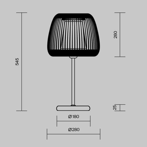 Настольный светильник Maytoni MOD409TL-01B — изображение 5