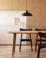 Oqui Раздвижной стол из шпона дуба и массива дерева 90 (170) x 90 см — изображение 4