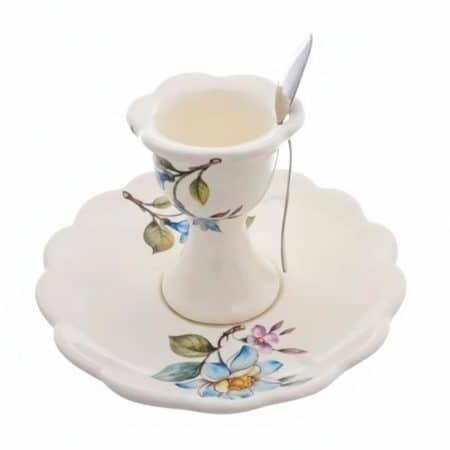 Подставка для яйца c блюдцем Petali di Primavera