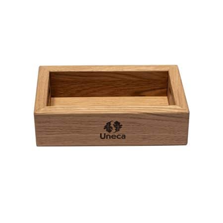 Подставка для масла и уксуса 18х10х5 см деревянная