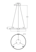 Подвесная люстра Arte Lamp CESARE A1993SP-30BK — изображение 2
