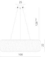 Подвесная люстра Divinare MEGAN 7568/18 SP-12 — изображение 5